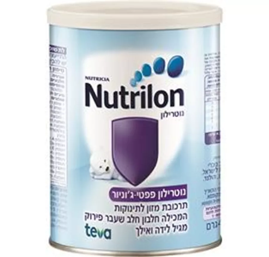 נוטרילון פפטי ג'וניור תרכובת מזון לתינוקות שילוח עד הבית בלבד ! 400 גרם / NUTRILON