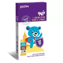 אלטמן יומי פרוביוטיקה + ויטמין C ואבץ 20 יחידות / ALTMAN סופר מדיקה