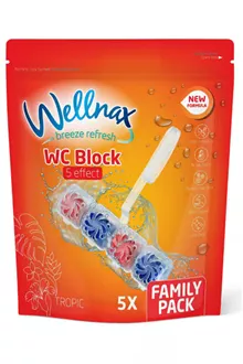 סבון אסלה בניחוח טרופי 5 אפקטים 5 * 50 גרם WELLNOX סופר מדיקה