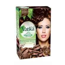 וטיקה חינה לשיער בצבע חום כהה 4.5 VATIKA סופר מדיקה