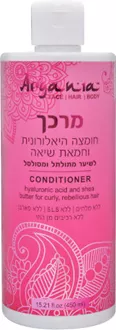 ארגניה מרכך חומצה היאלורונית וחמאת שיאה למתולתל ומסולסל 450 מ"ל / ARGANIA סופר מדיקה