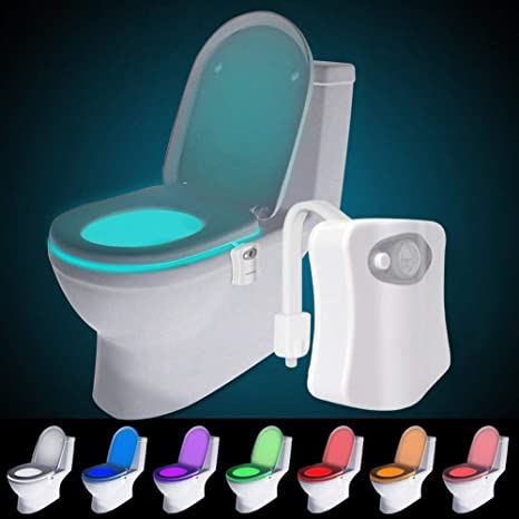 תאורת אסלה לשירותים 8 צבעים מתחלפים THE ORIGINAL LIGHTBOWL