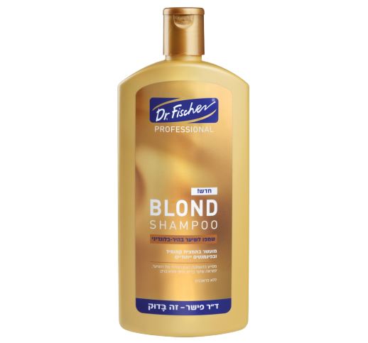 דר. פישר שמפו BLOND לשיער בהיר-בלונדיני 400 מ