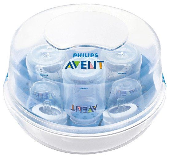 אוונט סטריליזטור מחטא בקבוקים למיקרוגל AVENT