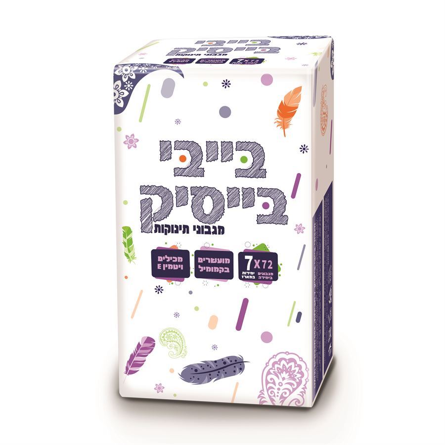 בייבי בייסיק מגבונים רכים שביעיה (=7 יחידות)