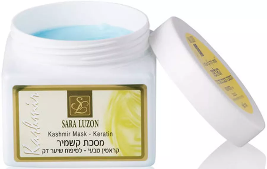 שרה לוזון מסכת קשמיר קראטין טבעי לשיער דק 500 מ