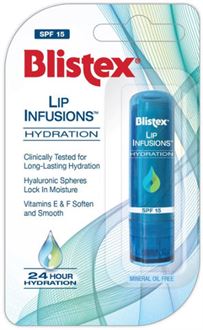 בליסטקס ליפ אינפיוז'ן SPF 15 כחול 3.7 גרם / BLISTEX סופר מדיקה