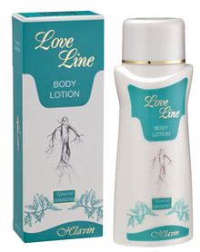 תחליב גוף לאב ליין ירוק חלאבין 275 מ״ל love line סופר מדיקה
