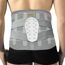 אוריאל 0622 חגורת גב + כרית סיליקון URIEL 2extra large סופר מדיקה