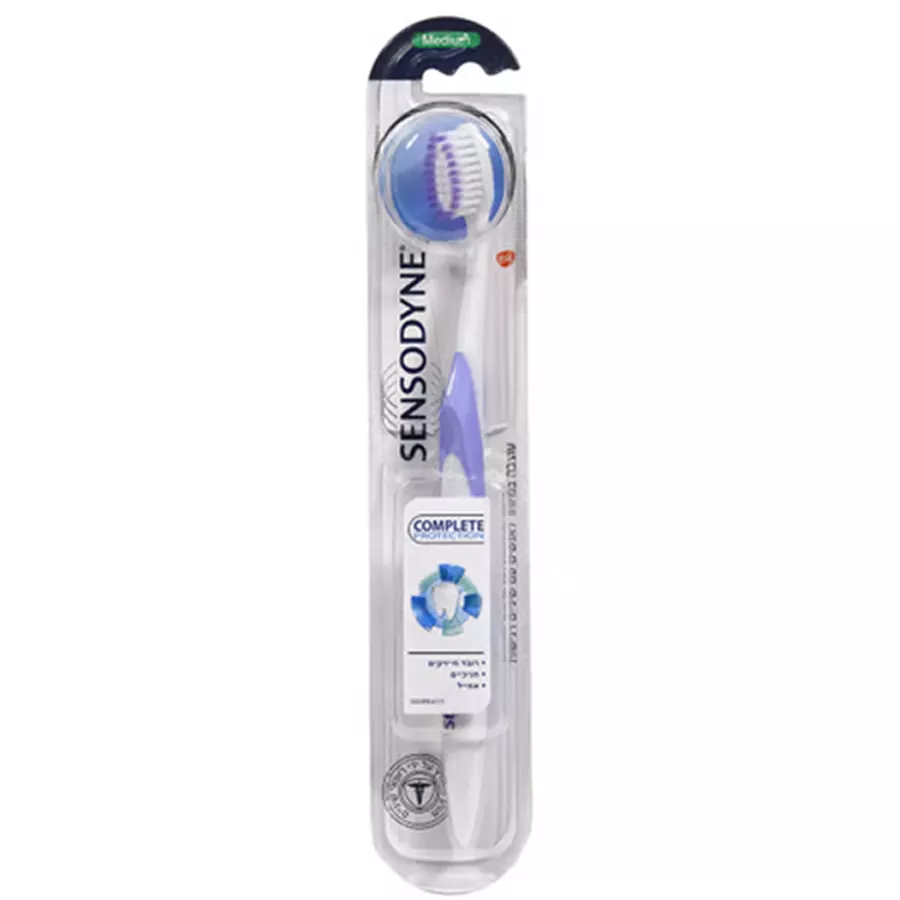 סנסודיין מברשת שיניים הגנה מלאה מדיום / SENSODYNE