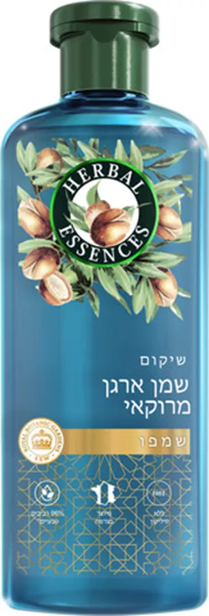 הרבל אסנס שמפו שיקום שמן ארגן 350 מ