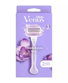 ג'ילט ונוס קומפורט גלייד בריז מכשיר + 2 סכינים / GILLETTE VENUS סופר מדיקה