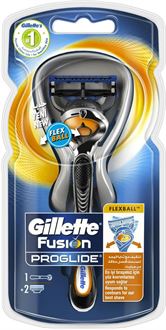 ג'ילט פיוז'ן פרוגלייד מכשיר + 2 סכינים / GILETTE סופר מדיקה