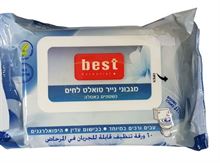 בסט מגבוני טואלט מדבקה רגיל בודד 60 יחידות / Best סופר מדיקה