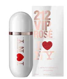 קרולניה הררה 212 VIP רוז 80 מ"ל Carolina Herrera  212 VIP Rosé I ♥ NY סופר מדיקה