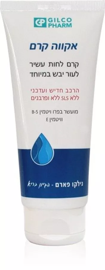 גילקו פארם אקווה קרם לחות עשיר לעור יבש במיוחד 100 מ