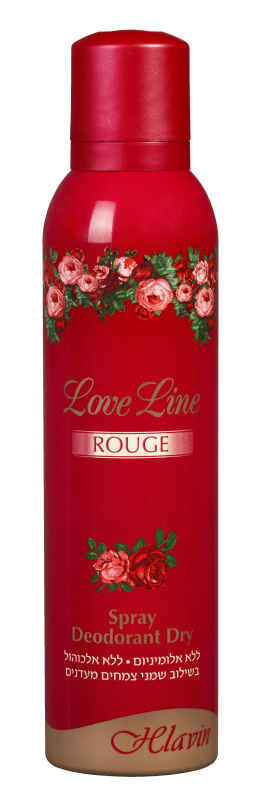 דאודורנט Love Line Rose חלאבין