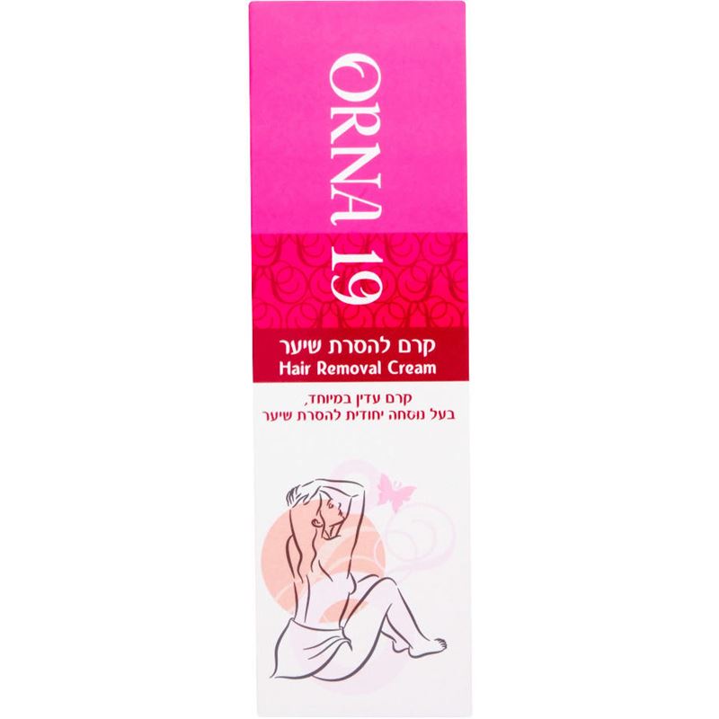 אורנה 19 קרם להסרת שיער 80 גרם ORNA 19
