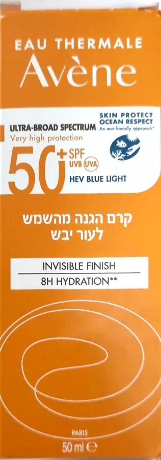 אוון קרם הגנה מהשמש SPF 50+ לעור יבש 50 מ