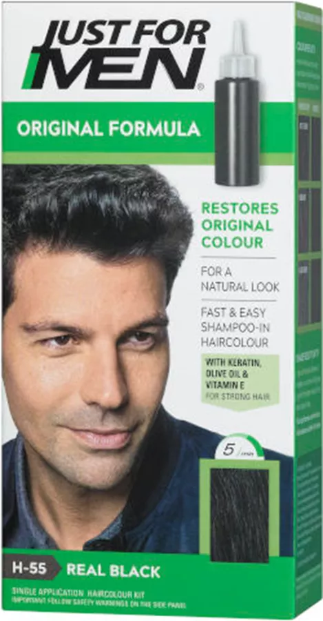 גאסט פור מן שחור טבעי JUST FOR MEN H-55
