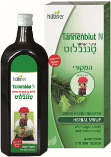 טננבלוט N סירופ 250 מ"ל  TANNENBLUT N סופר מדיקה