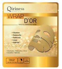 קירינס מסיכת בד זהב לטיפול אנטי אייג'נג QIRINESS Wrap d'Or סופר מדיקה