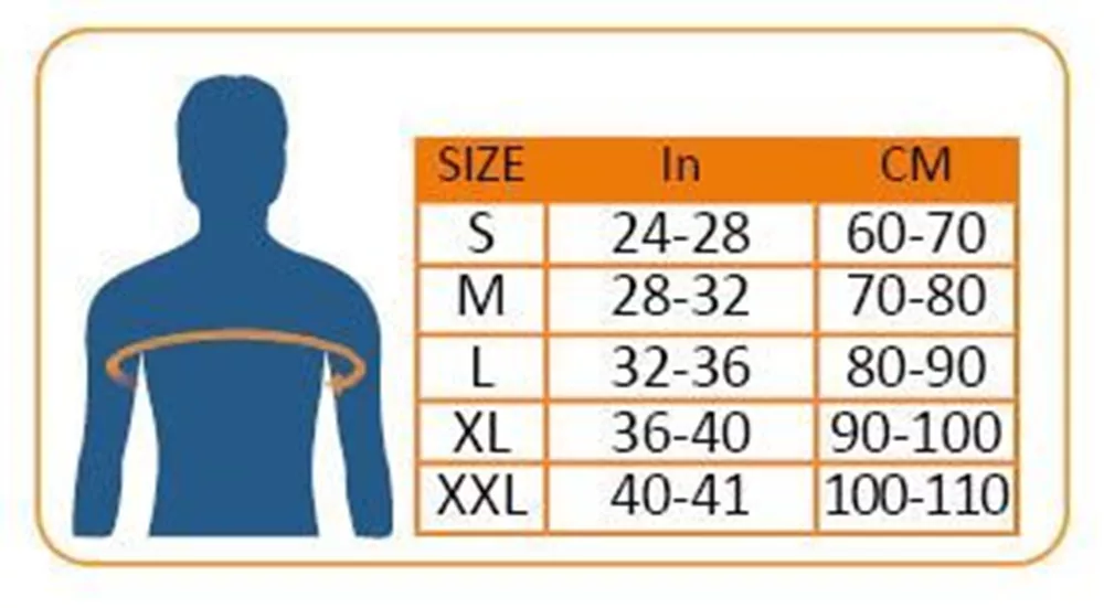 אוריאל 78A תומך כתף אלסטי URIEL extra large
