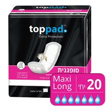 טופ פד סופגנית מקסי לונג 20 יחידות Noam סופר מדיקה