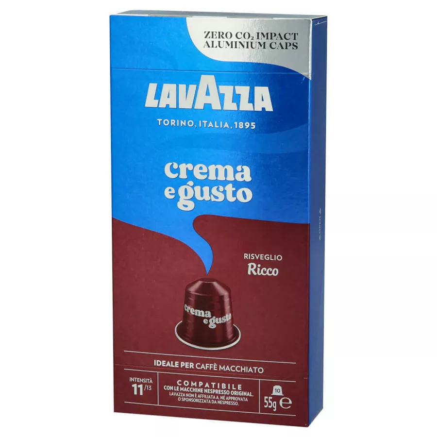 לוואצה קרמה גוסטו קפה חוזק 11 10 יחידות במארז / LAVAZZA