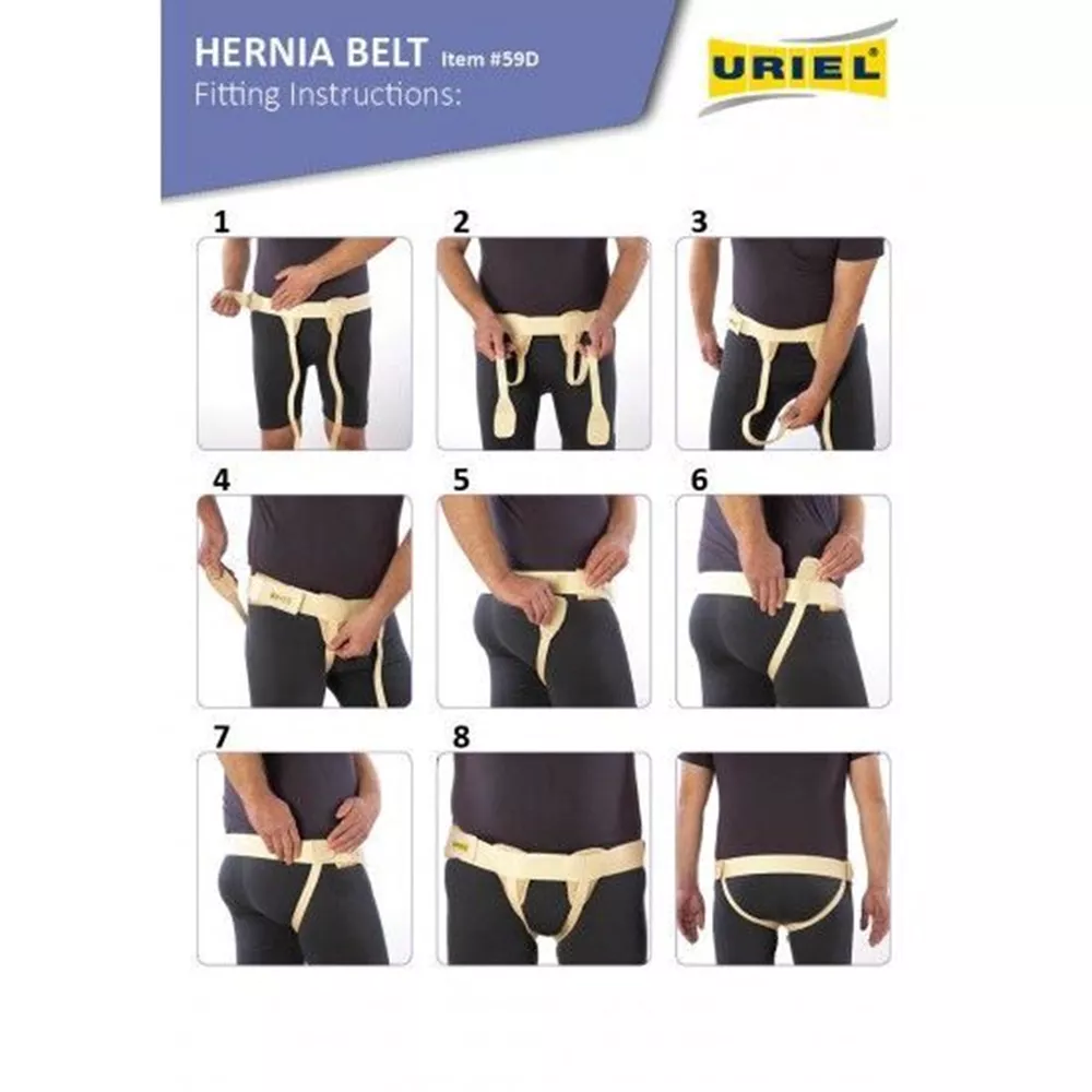 אוריאל 59D חגורת שבר דו צדדי URIEL medium