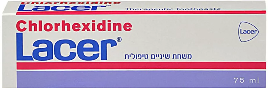 לייסר משחת שיניים Chlorhexidine לטיפול בדלקת חניכיים 75 מ