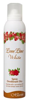 חלאבין דאודורנט ספריי לאב ליין וויט 187 מ"ל / Hlavin LL-White סופר מדיקה