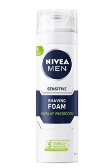 ניוואה קצף גילוח לעור רגיש 193 גרם Nivea סופר מדיקה
