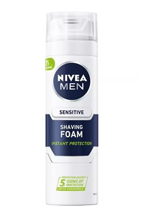 ניוואה קצף גילוח לעור רגיש 193 גרם Nivea