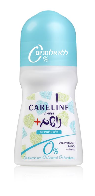 קרליין דאודורנט רול און נושם 0% אלומיניום לאישה