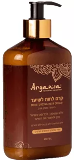 ארגניה קרם לחות לשיער מועשר בשמן ארגן 400 מ"ל / ARGANIA סופר מדיקה