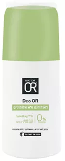 דר עור דאודורנט רול און ללא אלומיניום 70 מ"ל / Doctor Or סופר מדיקה