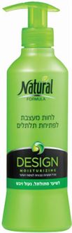 נטורל פורמולה לחות מעצבת לפתיחת תלתלים 400 מ"ל / NATURAL FORMULA סופר מדיקה