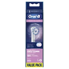 אורל בי ראשים חשמליים סנסיטיב קלין 4 יחידות / ORAL B סופר מדיקה