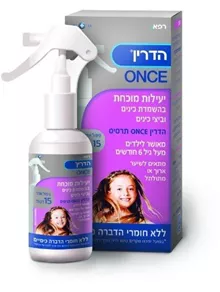 הדרין ספריי ONCE לטיפול בכינים 100 מ"ל / Hedrin סופר מדיקה