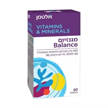אלטמן מגנזיום באלאנס 60 כמוסות / ALTMAN סופר מדיקה