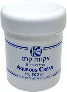 אקווה קרם מכיל ויטמין E 500 מ"ל AQUEOUS CREAM סופר מדיקה