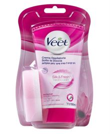 ויט קרם+ספוג להסרת שיער 150 מ"ל VEET סופר מדיקה