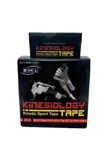 טייפ ספורט קינזיולוגי בז' 5 ס"מ KINETIC SPORT TAPE סופר מדיקה