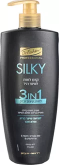 ד"ר פישר פרופשיונל SILKY קרם לחות לשיער רגיל 400 מ"ל / DR FISCHER סופר מדיקה