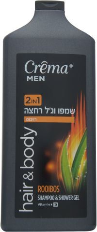 קרמה מן שמפו וג'ל רחצה רויבוס 2 ב-1 700 מ