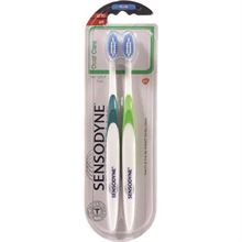 סנסודיין זוג מברשות הגנה כפולה סופט SENSODYNE סופר מדיקה