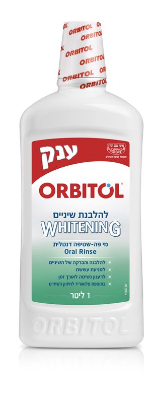 אורביטול מי פה להלבנה ענק ליטר 1