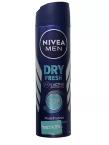 ניוואה דאודורנט ספריי לגבר דריי פרש 150 מ"ל / NIVEA סופר מדיקה