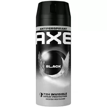 אקס דאו ספריי 150 מ״ל AXE Black סופר מדיקה